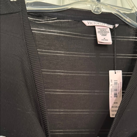 Victoria's Secret Black Short Sleeve Bodysuit - Picture 3 of 8